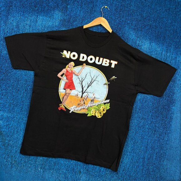No Doubt Tragic Kingdom Album Cover Art Ska Punk Band Tee XL - Picture 3 of 4